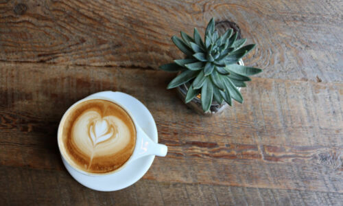 Drinking Coffee in the Morning